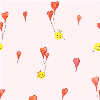 Inner Smile Red and Rose 27558