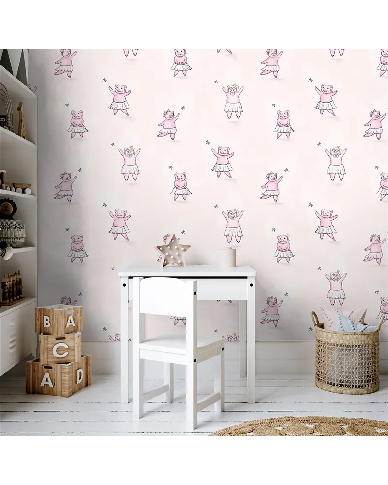 Happy Piggy Soft Rose 27572