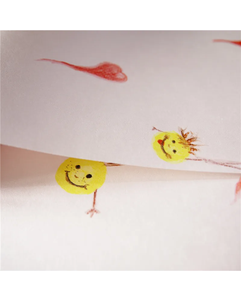 Inner Smile Red and Rose 27558