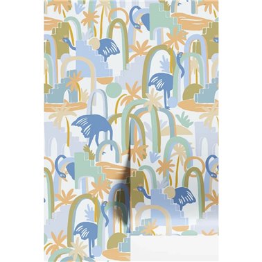 Autruches City Pastel