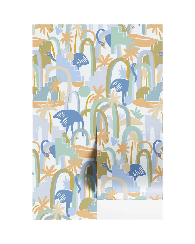 Autruches City Pastel Autruches City Pastel