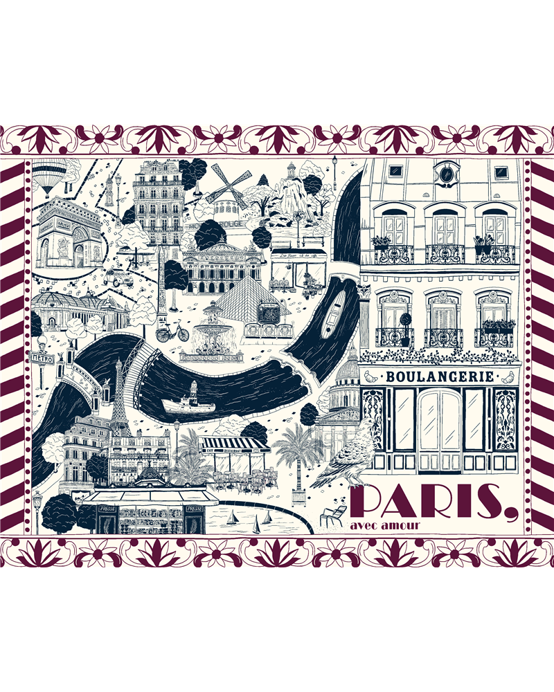 Souvenir De Paris Encre