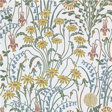Flower Meadow Spring White 2412-178-04