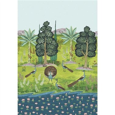 Garland Of Ragini Day Wall Mural 2412-183-01