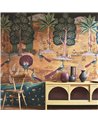Garland Of Ragini Night Wall Mural 2412-183-02