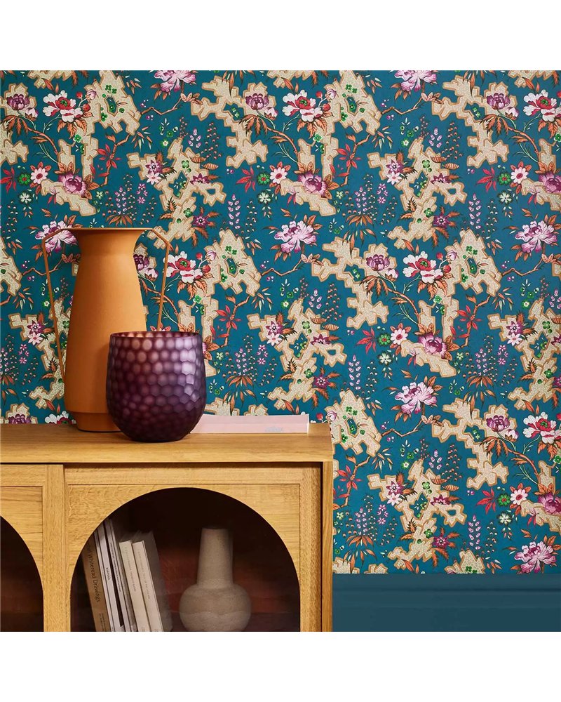 Kilburns Maze Prussian Blue 2412-180-02