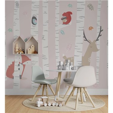 Pink forest CB113-1