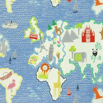 Colección Around The World Telas - Telas Designers Guild