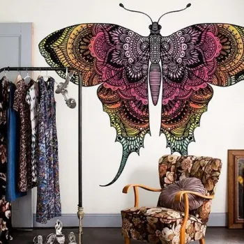 Murales de Insectos y Mariposas
