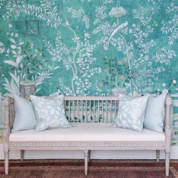 Salon Vert (Colección Chinoiserie) - Murales De Gournay