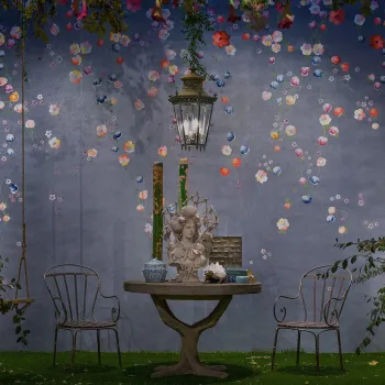 Falling Flowers (Colección Eclectic) - Murales De Gournay