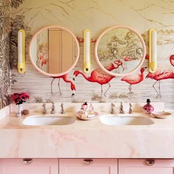 Flamingos (Colección Scenic) - Murales De Gournay