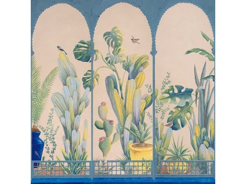 Jardin Marrakech (Colección Scenic) - Murales De Gournay