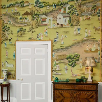 Hampton Court (Colección Chinoiserie) - Papel pintado De Gournay