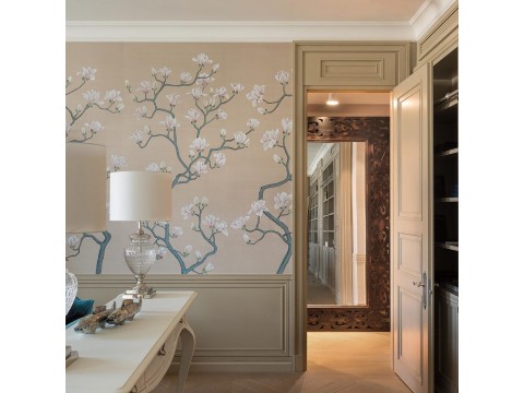 Magnolia (Colección Japanese & Korean) - Papel pintado De Gournay