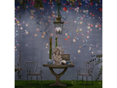 Falling Flowers (Colección Eclectic) - Papel pintado De Gournay