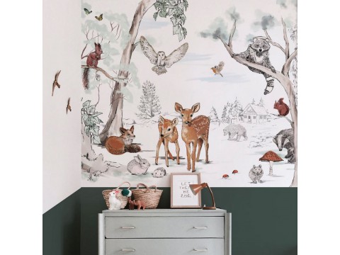 Colección Nursery Wallpapers - Murales Annet Weelink Design