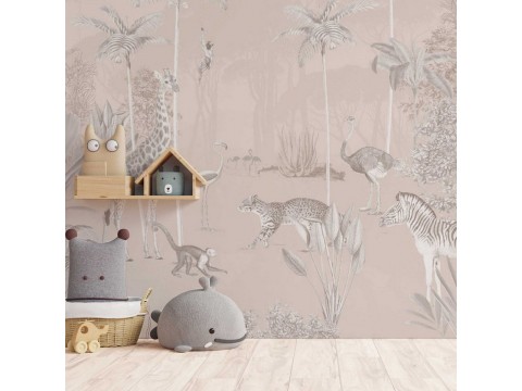 Colección Animal Wallpapers - Murales Annet Weelink Design